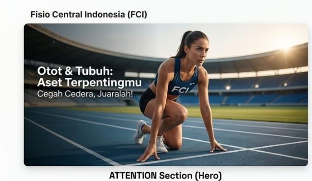 Atlet berlatih tanpa cedera dengan FCI